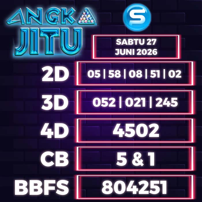 Prediksi Angka Jitu Singapore